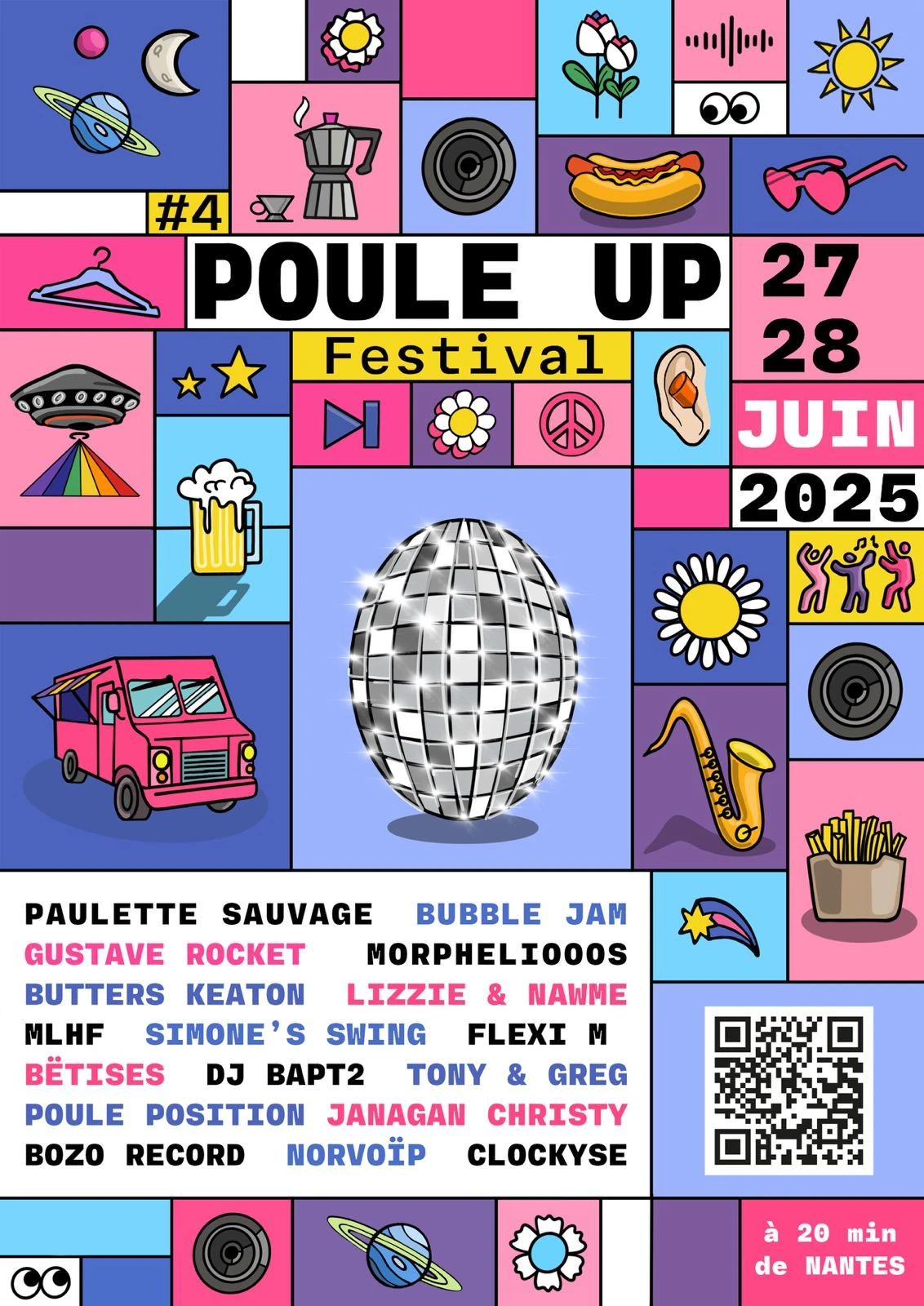 Logo Festival POULE UP 2025